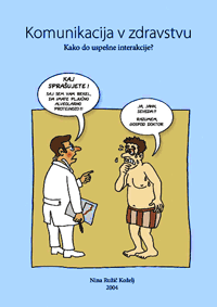 slika naslovnice brošure: Komunikacija v zdravstvu